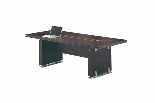 F-06A Conference Table - Beige & Brown