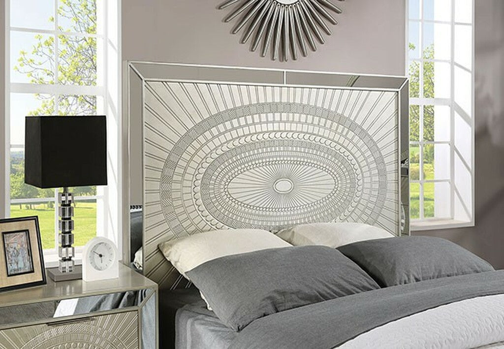 Valletta Glam Bedroom Collection - Champagne Finish