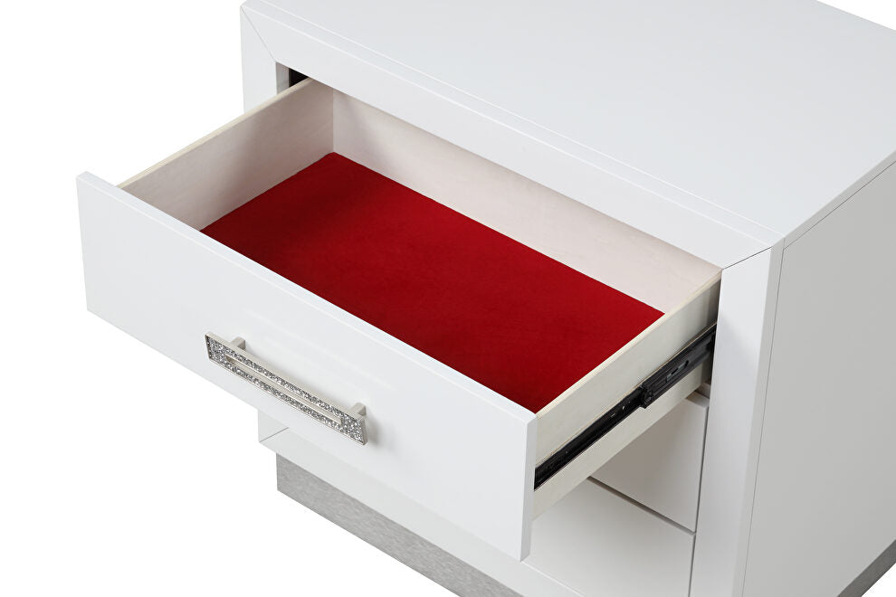 Coco 3 Drawer Nightstand