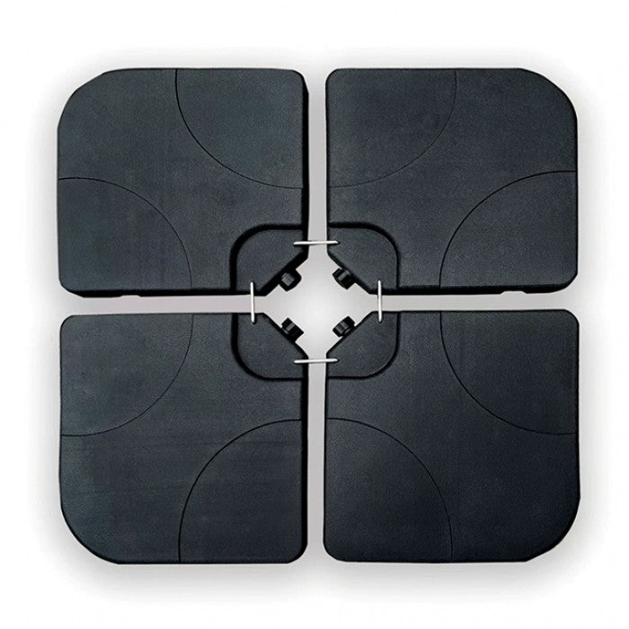 Glam Cantilver Umbrella & Base - Graphite