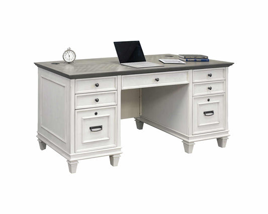 Hartford Double Pedestal Desk Collection - Martin Furniture