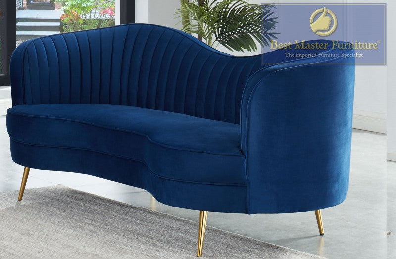 Velour Loveseat HZ1925