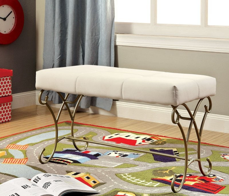 Enchant Carriage Bed - Champagne & White