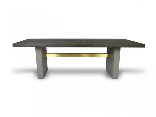 VIG Modrest June Modern Dark Grey Dining Table