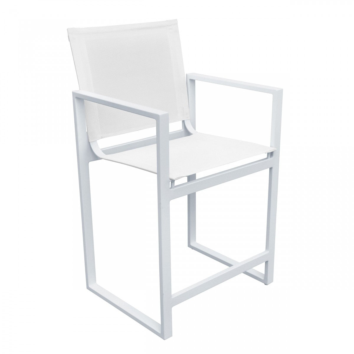 Colección de comedor al aire libre blanco moderno Renava Wake