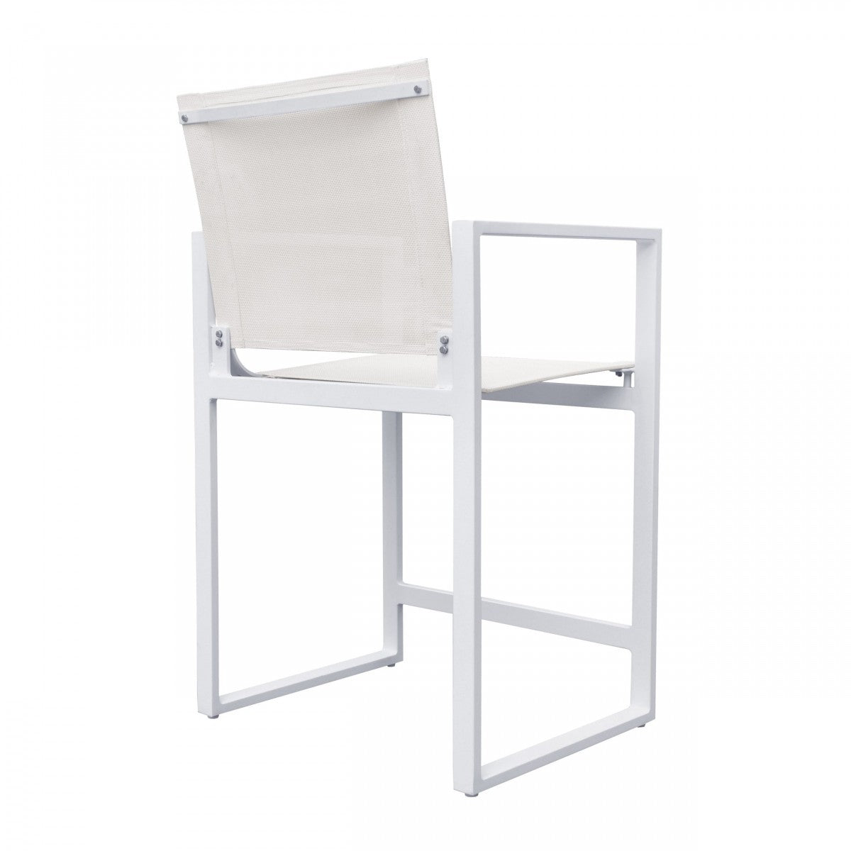 Colección de comedor al aire libre blanco moderno Renava Wake