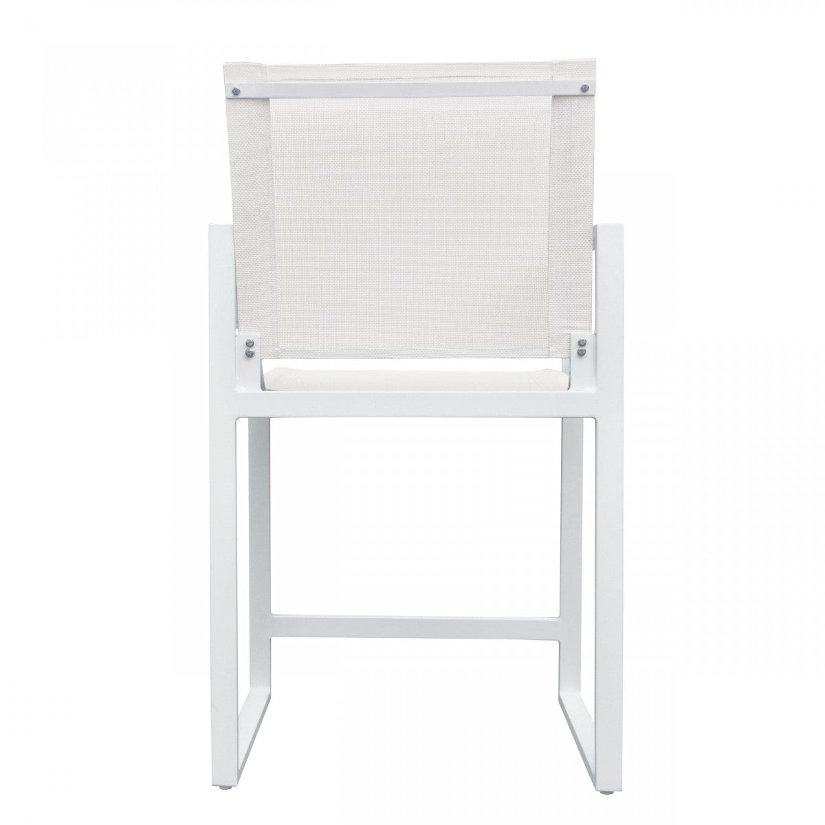 Colección de comedor al aire libre blanco moderno Renava Wake