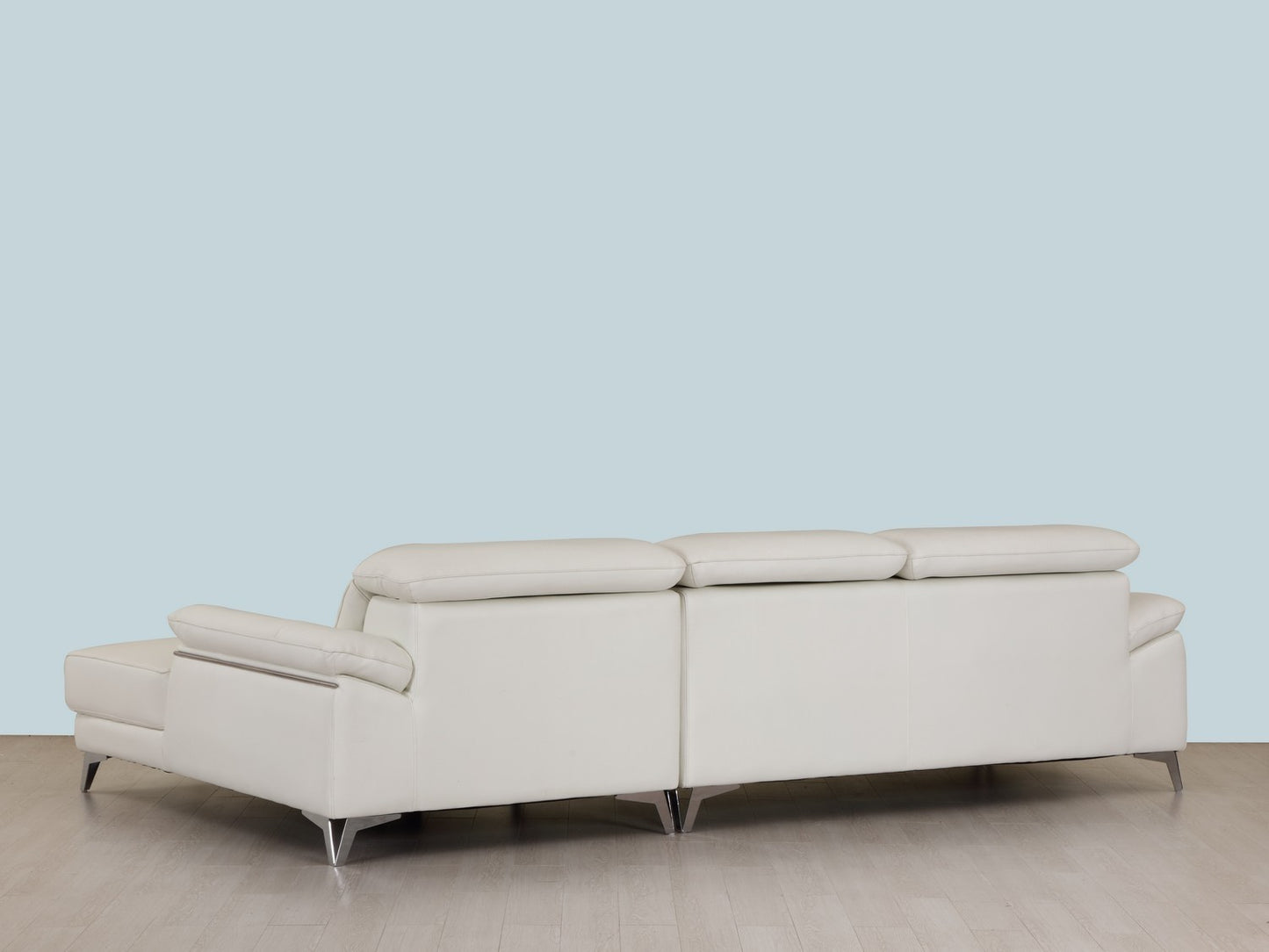 Global United 727 Ferrara Modern Sectional - Genuine Italian Leather