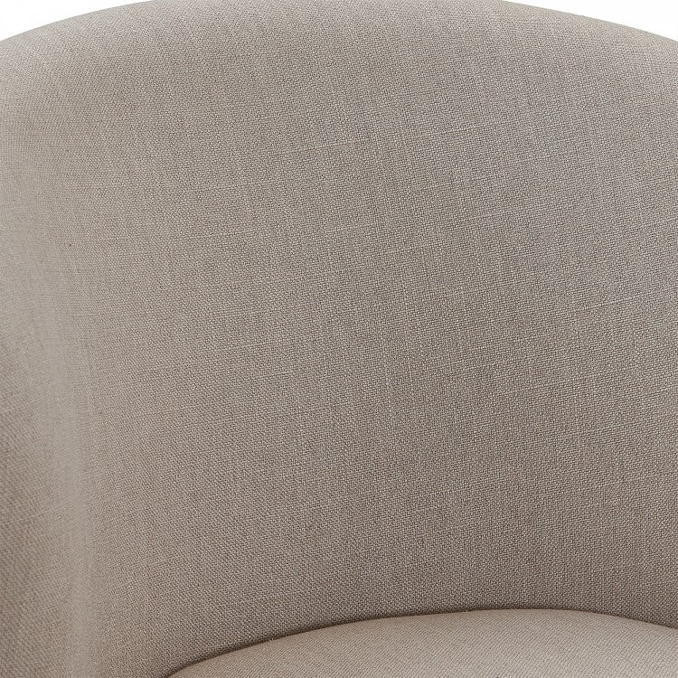 Taburete de bar Brandy de 26" y 30" - Tela gris o tostado