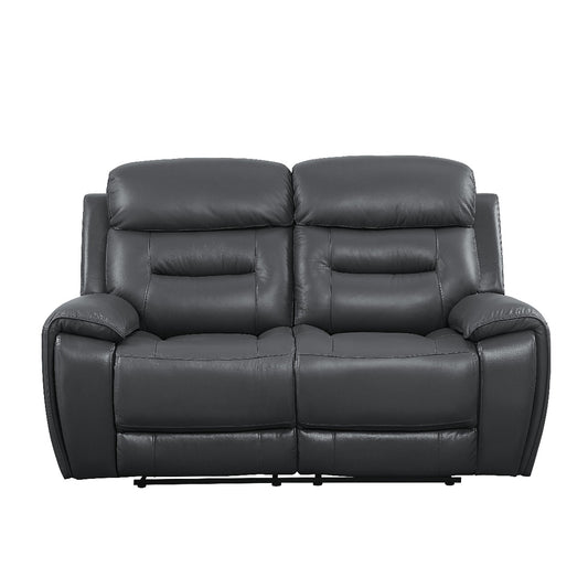 Lamruil Top Grain Leather Motion Loveseat LV00073