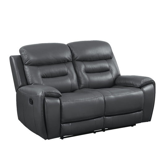 Lamruil Top Grain Leather Motion Loveseat LV00073