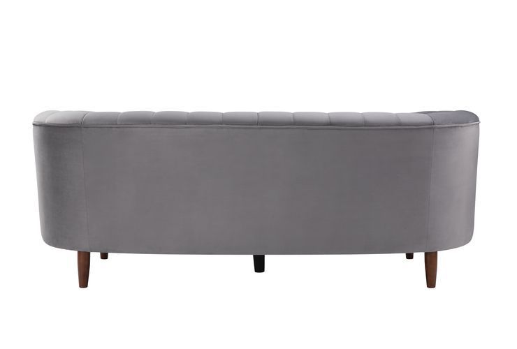 Millephri LV00166 Sofa Set - Gray Velvet