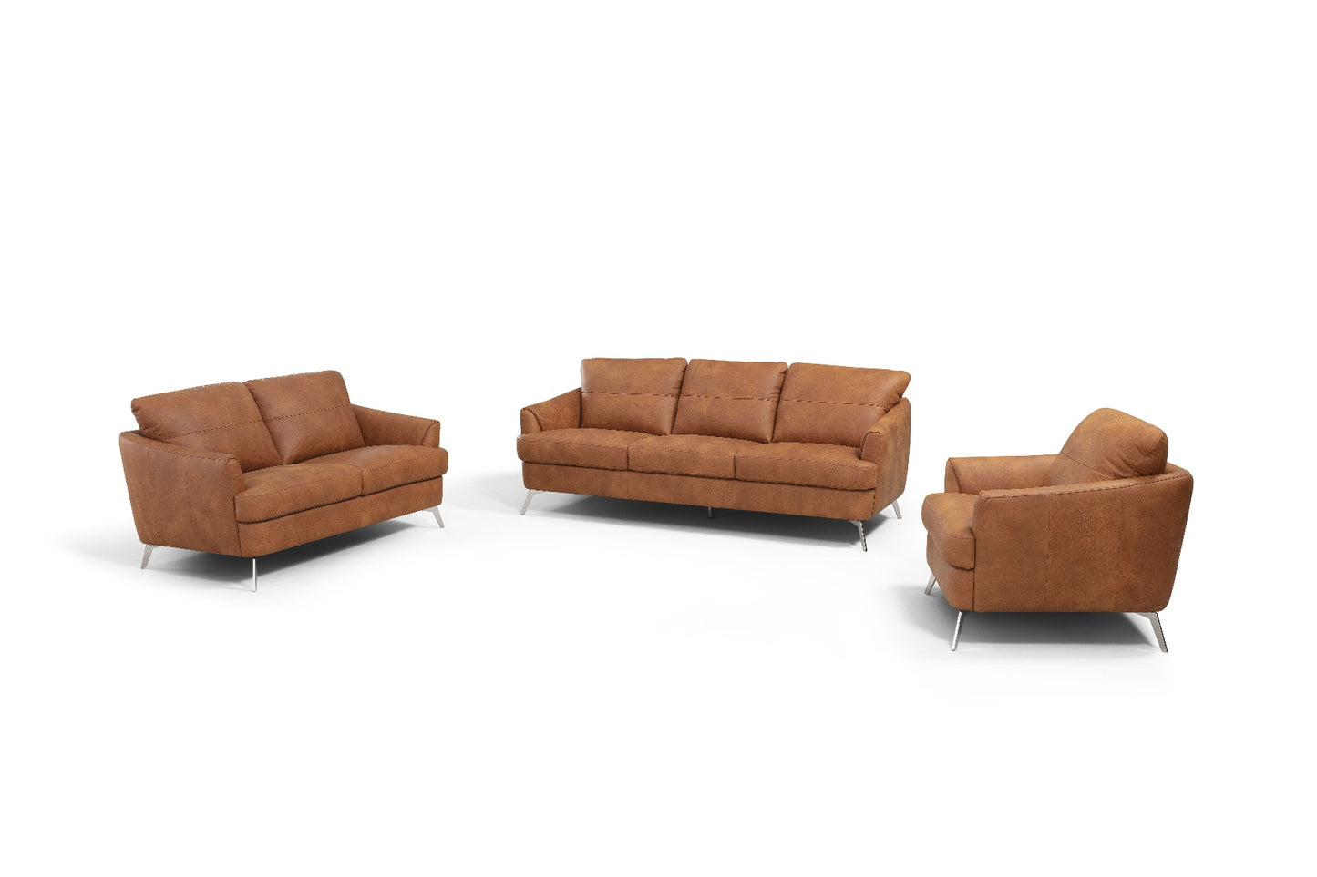 Safi LV00216 Sofa Collection - Cappuchino Leather