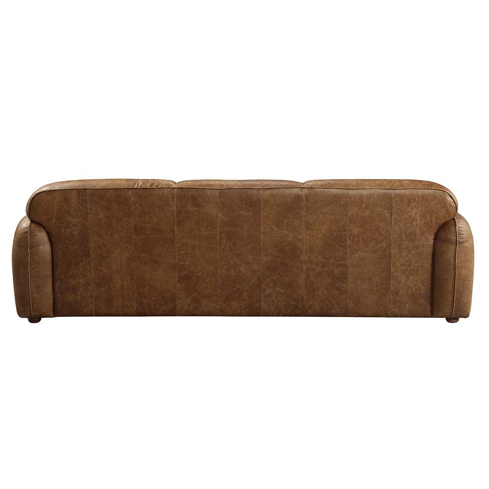 Rafer Cocoa Top Grain Leather Sofa by Acme LV01020