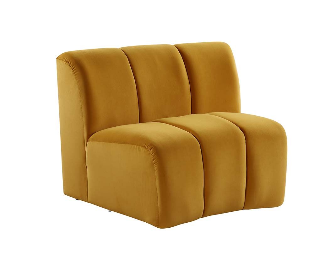 Seccional Modular Felicia - Terciopelo Amarillo