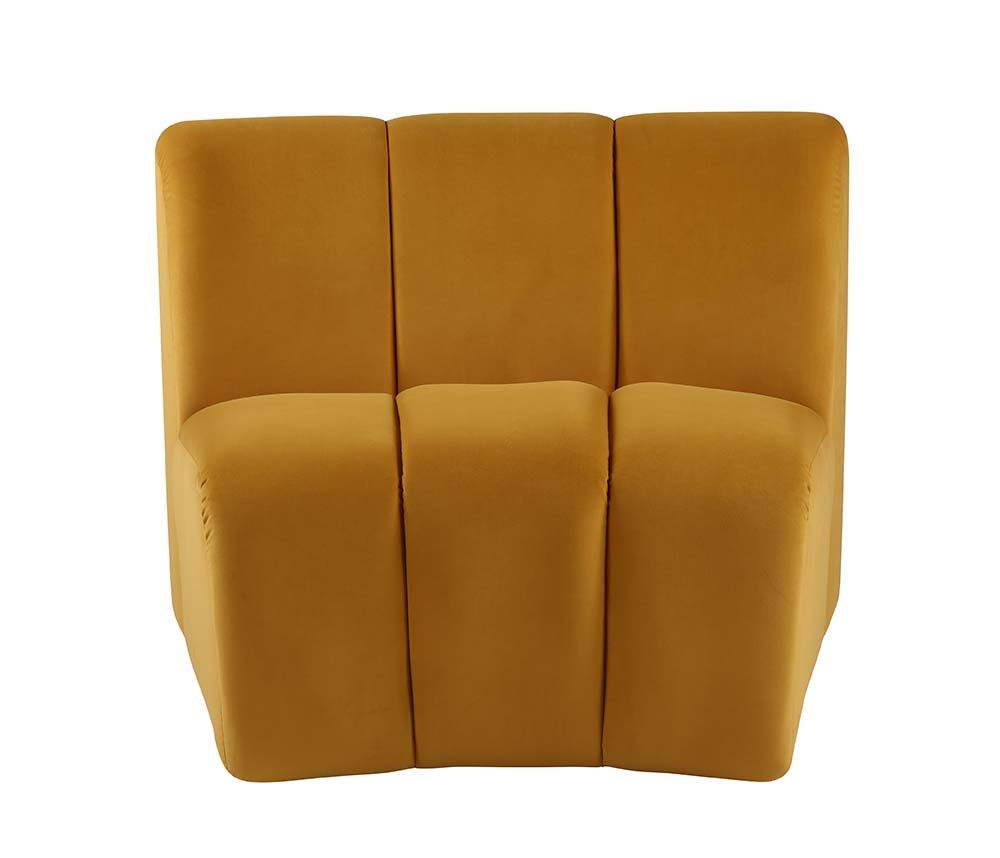 Seccional Modular Felicia - Terciopelo Amarillo