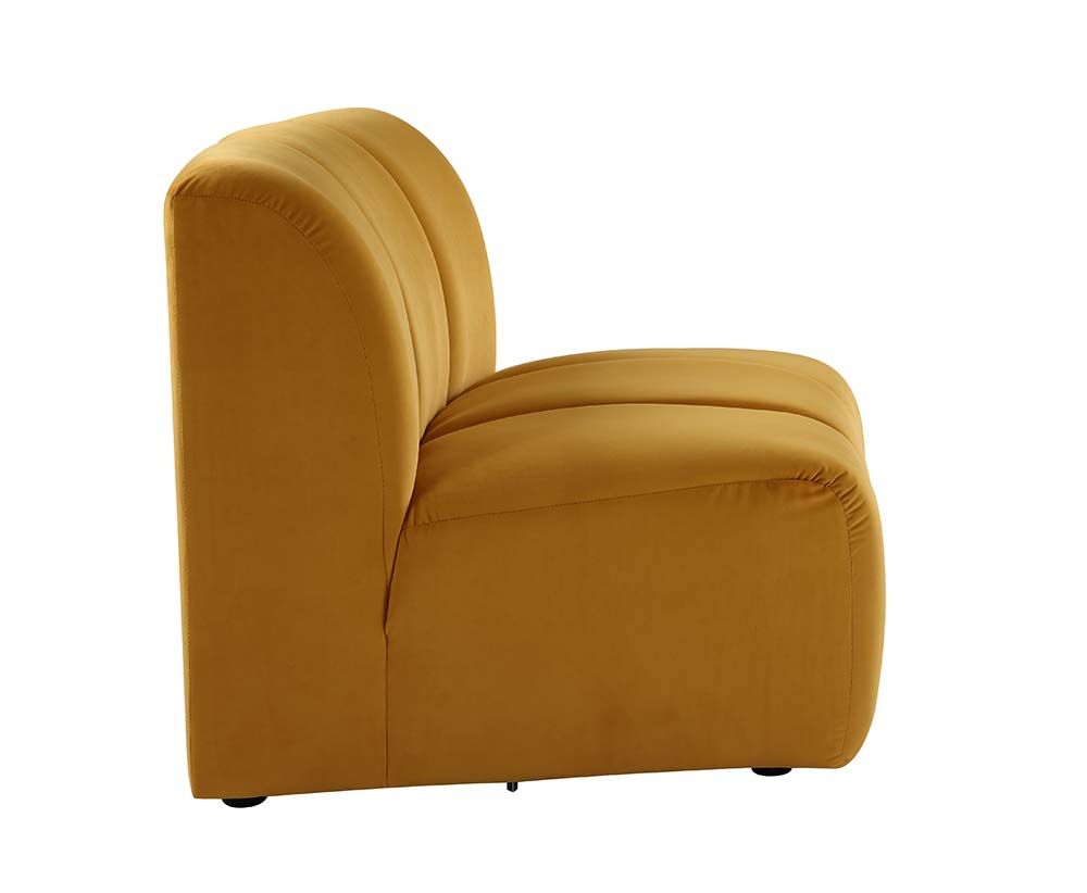 Seccional Modular Felicia - Terciopelo Amarillo