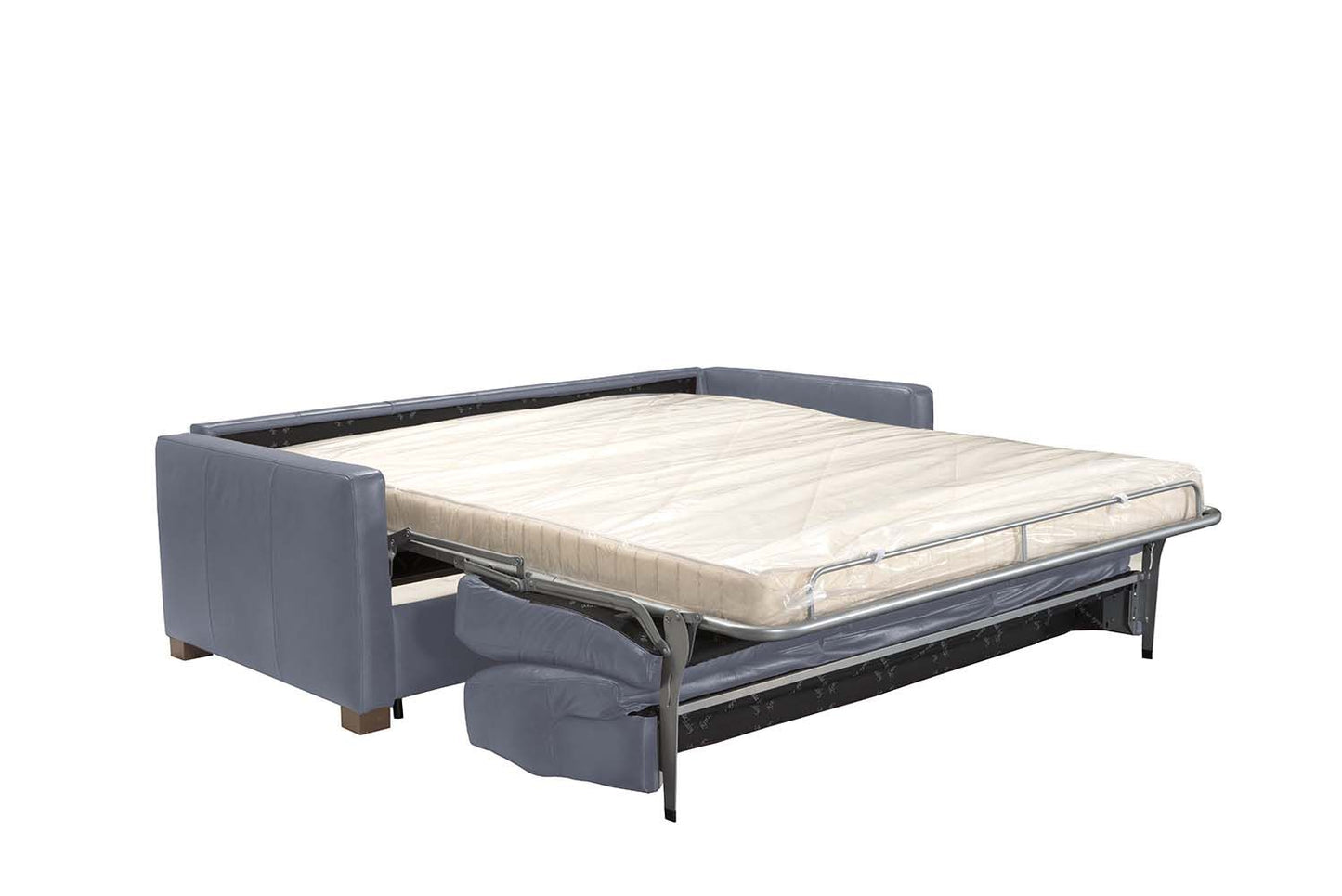 Noci Italian Leather Sofa w/Sleeper - 2 Colors