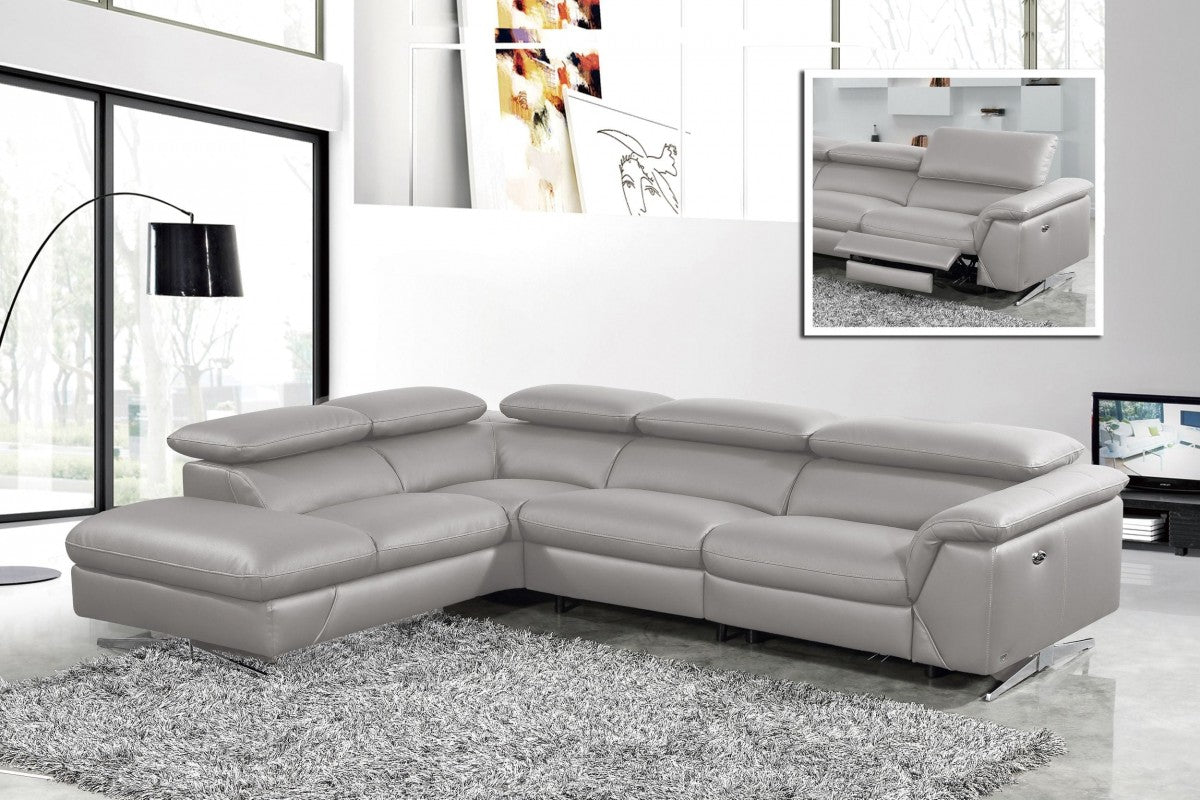 Divani Casa Maine Sectional - LAF Chaise