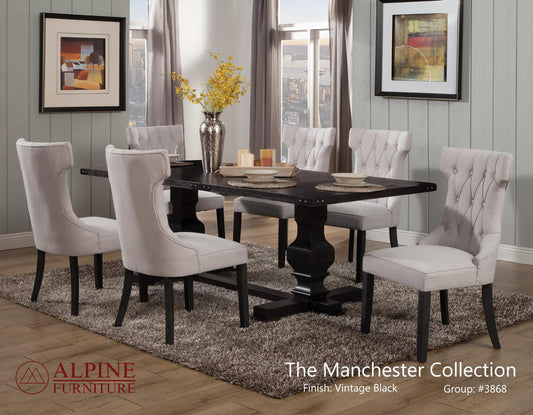 Manchester 3868 Black Dining Collection
