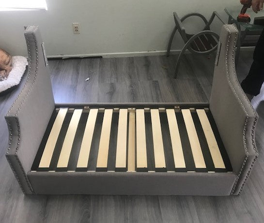 Sofá capitoné y loveseat - Gris o beige