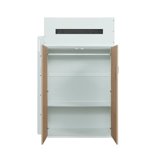 Nerice Twin Loft Bed 38040 - 4 Finish Options