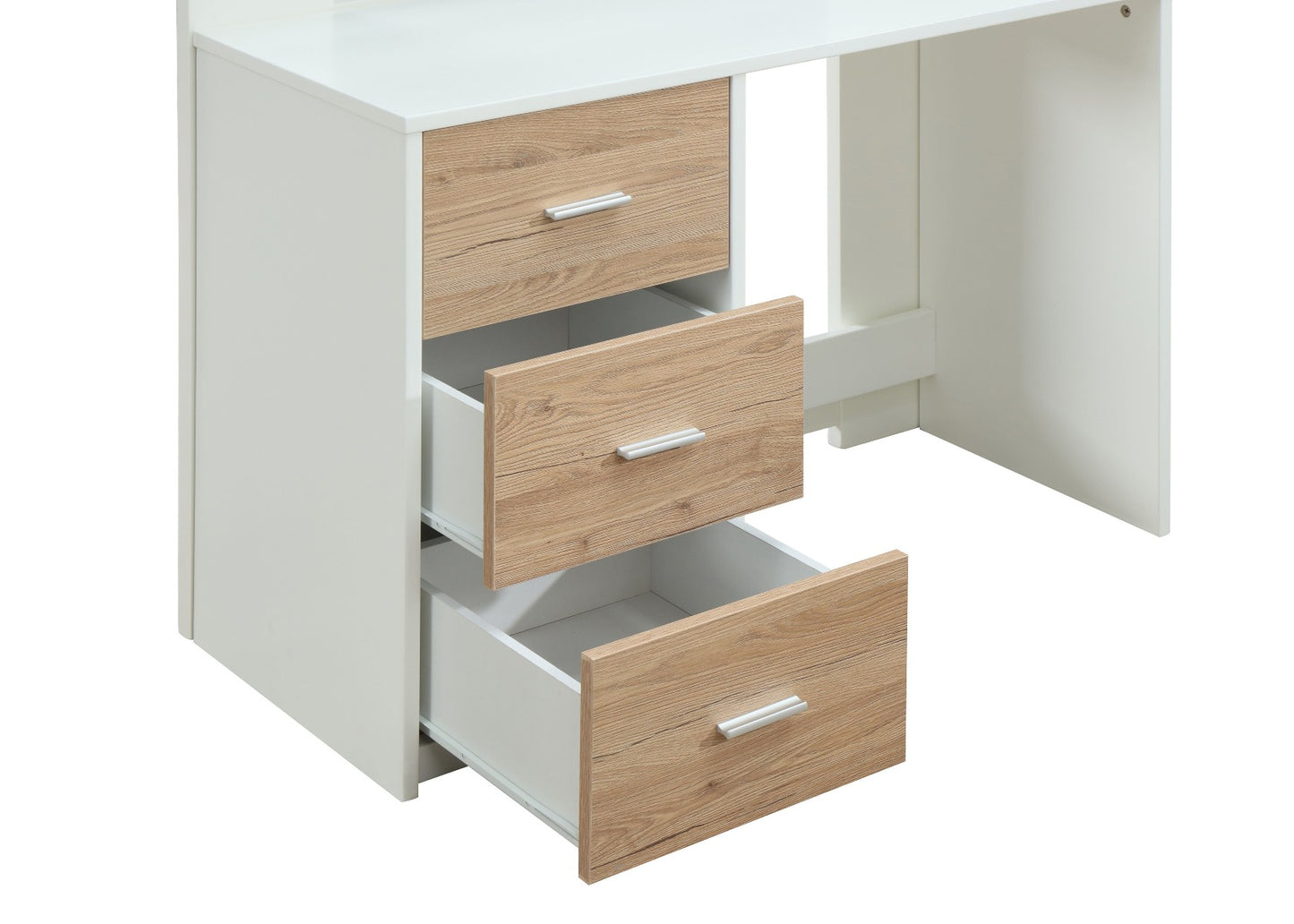 Nerice Twin Loft Bed 38040 - 4 Finish Options