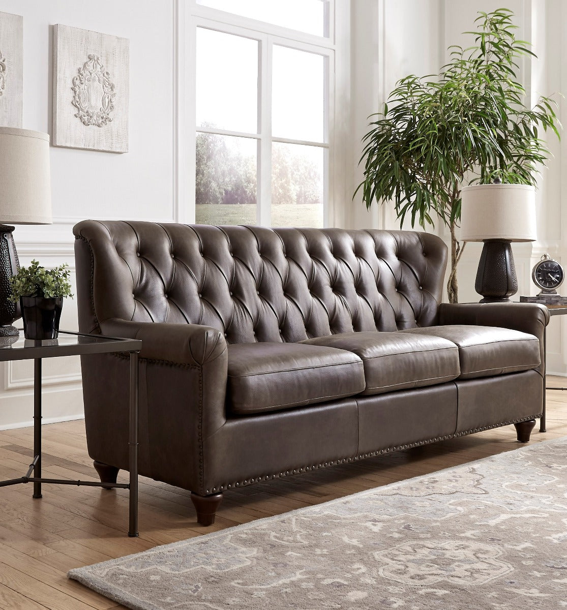 Pulaski 927 Charlie Sofa Collection - Top Grain Leather
