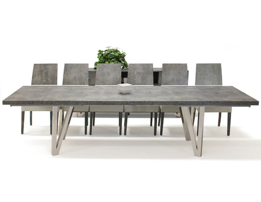 Prato Matte Concrete Dining Collection by Sharelle