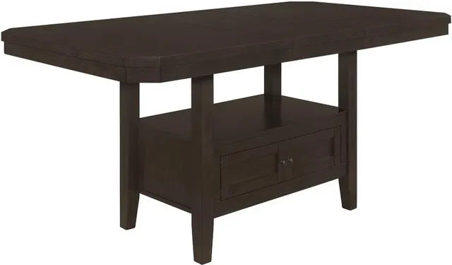 Prentiss Cappuccino Dining Collection Butterfly Leaf