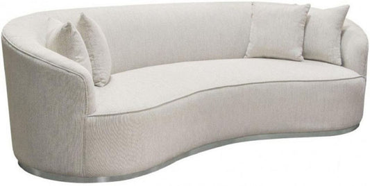 Colección de sofás Raven de Diamond Sofa - Tela color crema claro