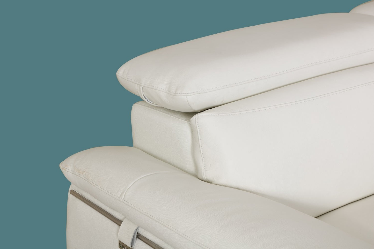 Global United 727 Ferrara Modern Sectional - Genuine Italian Leather