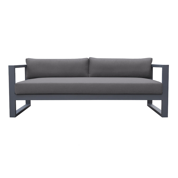 Armen Living Aelani 4 Pc Seating - Gray Aluminum