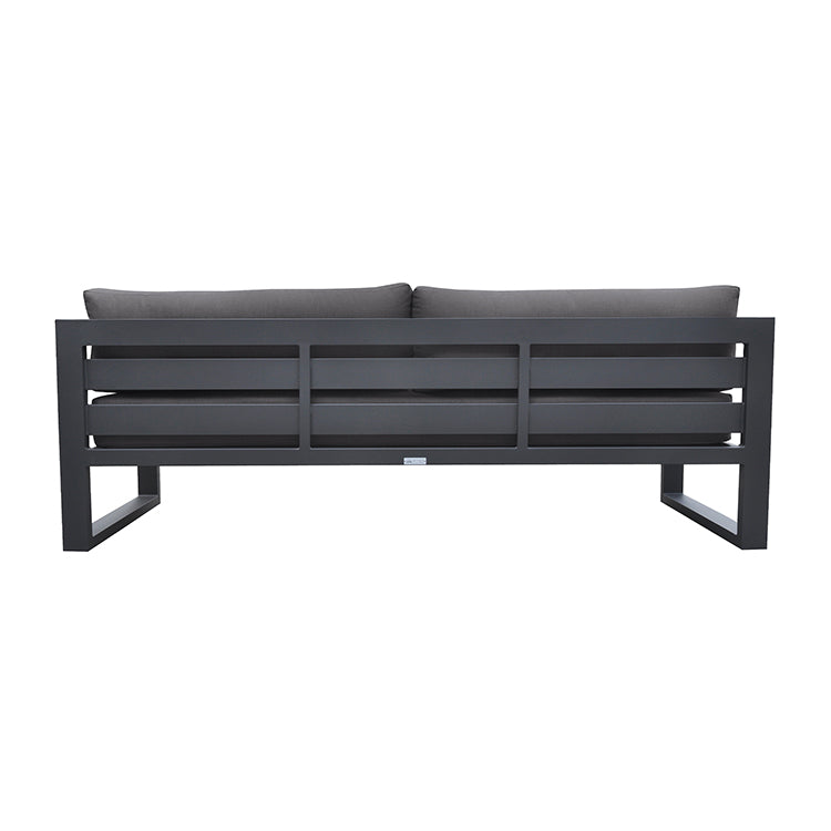 Armen Living Aelani 4 Pc Seating - Gray Aluminum