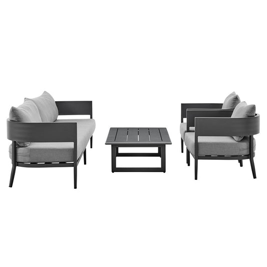 Menorca 4 Pc Outdoor Conversation Set - Armen Living