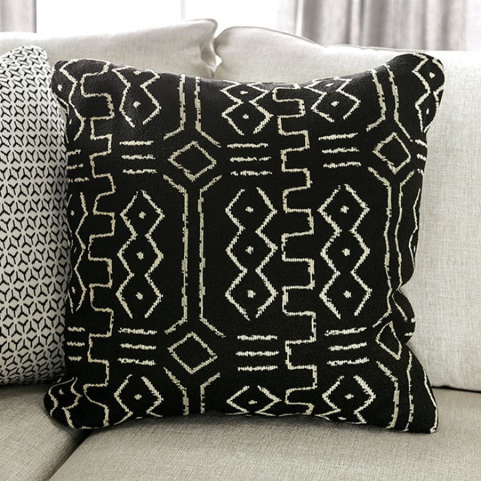 Gunnersbury Transitional Sectional - Beige or Gray Chenille