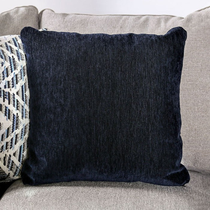 Gunnersbury Sectional - Gray Chenille