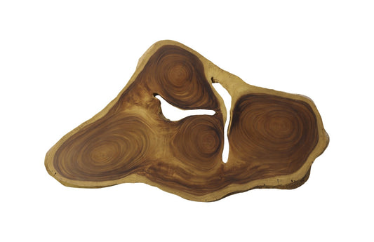 Mesa de centro Pangea de Phillips Collection Natural - Base esférica