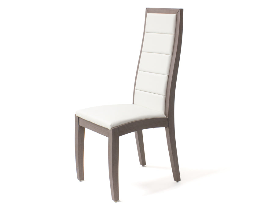 Colección de comedor Bellini lacado blanco - 5 extensiones