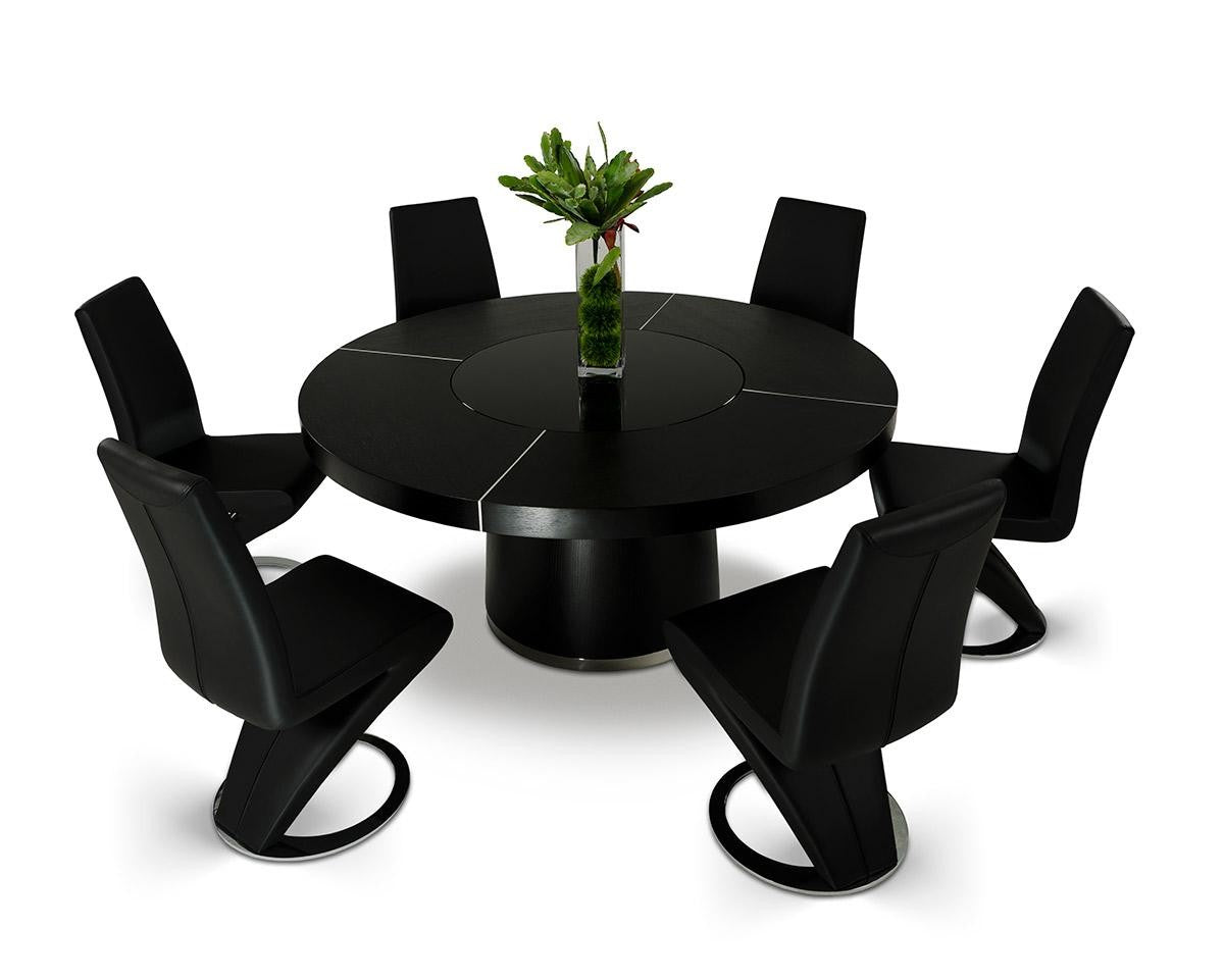 Houston Dining Collection - Stainless Steel Base