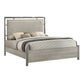 New Classic Lennox Modern Gray 4 Pc Bedroom Set