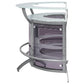 Dallas 3 Pc Free Standing Bar - Silver or Black