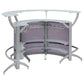 Dallas 3 Pc Free Standing Bar - Silver or Black
