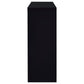 Unidad de bar negra Prescott de 3 piezas - Almacenamiento + soporte para vino