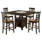 Gabriel Cappuccino 5-7-9 Pc Dining Set