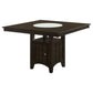 Gabriel Cappuccino 9 Pc Dining Set