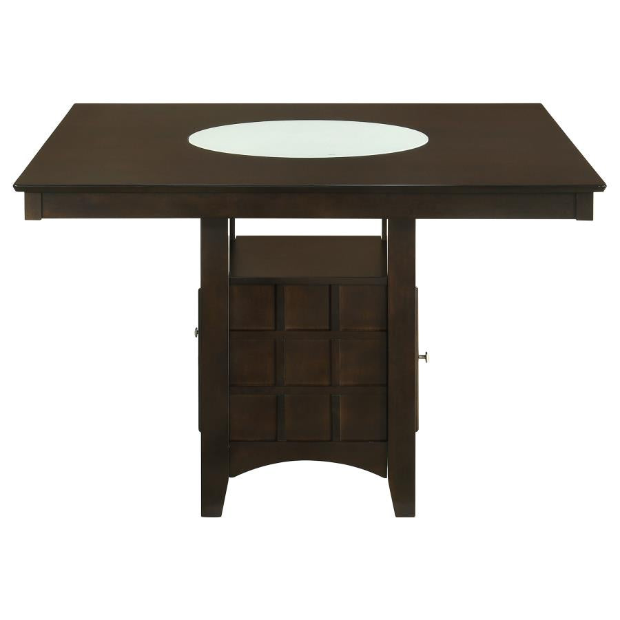 Gabriel Cappuccino 7 Pc Dining Set