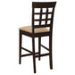 Gabriel Cappuccino 9 Pc Dining Set