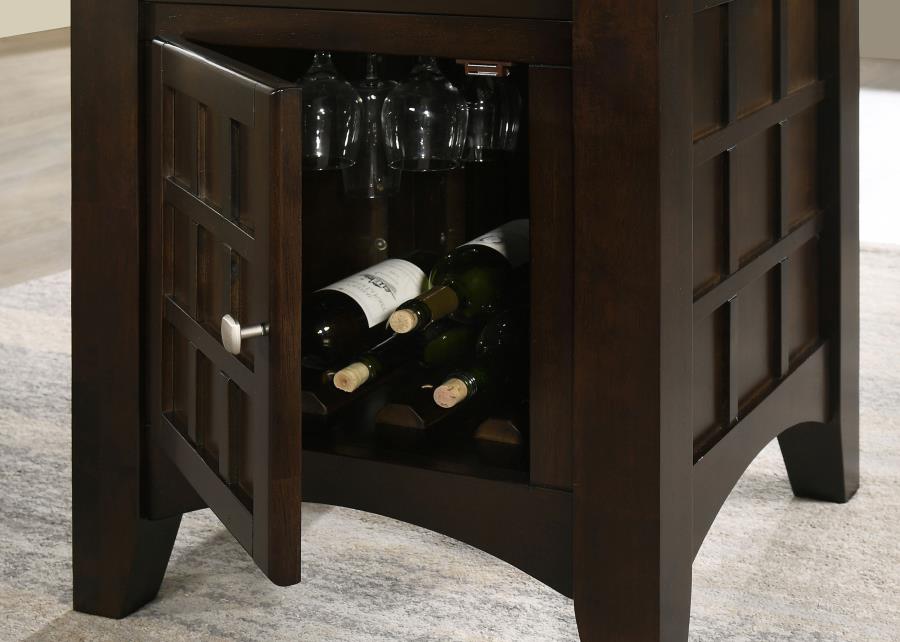Gabriel Cappuccino 7 Pc Dining Set
