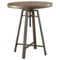 Juego de mesa de bar de altura ajustable Bartlett de 3 piezas